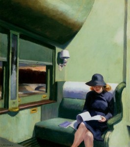 leggere treno - E. Hopper