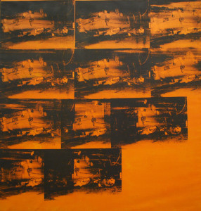 warhol 03 orange disaster 1963-