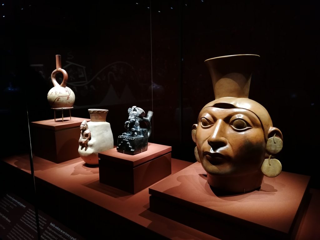 mostra didattica dedicata alle antiche civiltà del Perù Mudec