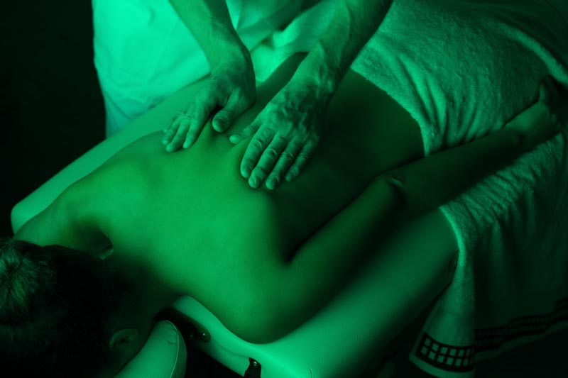 massaggio base frizione